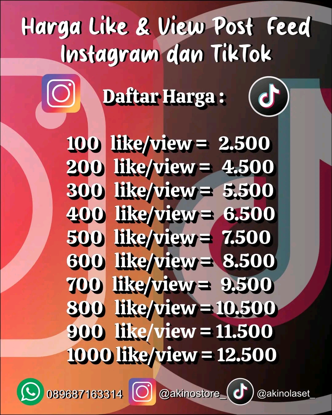 Layanan Sosial Media TikTok
